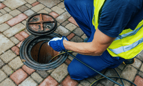 main sewer line service image